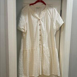 Spartina 449 Cream Midi Dress